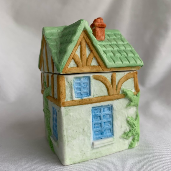 ✨SOLD✨ Spice Jar House Parsley Cottage Container 1994 - Picture 3 of 8